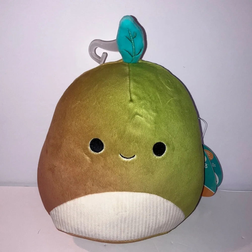 Squishmallows Raisy & Olexa‎ 8” Squeak & Crinkle Dog Toy